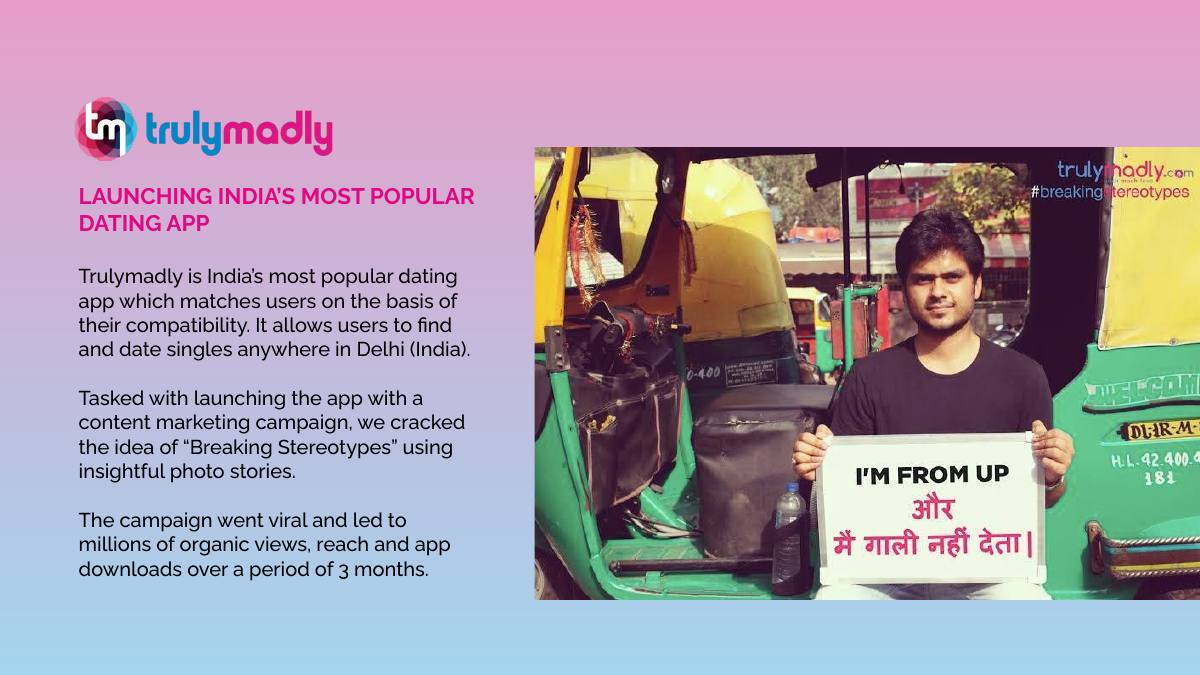 TrulyMadly — Breaking Stereotypes campaign